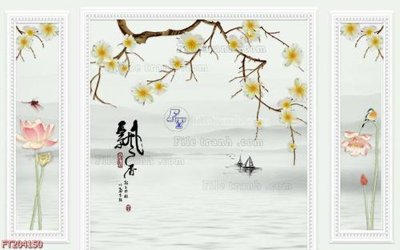 Tải file gốc File in tranh tường 3D FT204150 (in tráng gương) 3DFile gốc File in tranh tường 3D FT204150 (sẵn sàng in) chất lượng cao