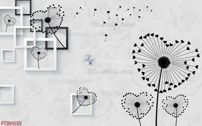 File tranh File in tranh tường 3D FT204163 (gốc) chủ đề trẻ em