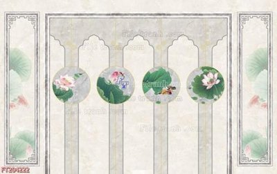 File tranh gốc File in tranh tường 3D FT204222 (bản quyền) Filetranh.com