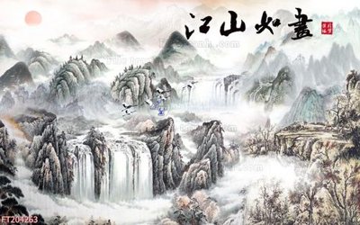 File gốc File in tranh tường 3D FT204263 (phong cách) tối giản