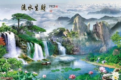 File tranh File in tranh tường 3D FT204272 (gốc) in film