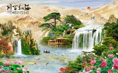 Mua file gốc File in tranh tường 3D FT204279 (PSD) tại Filetranh.com