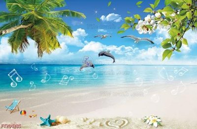 Tải file File in tranh tường 3D FT204285 (PSD) cho in ấn quảng cáo