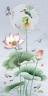 Download file File in tranh tường 3D FT204390 (gốc) cho xưởng in