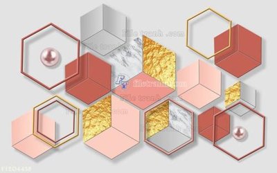 File gốc File in tranh tường 3D FT204438 (phong cách) châu Âu