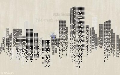 Ảnh gốc File in tranh tường 3D FT204453 (nét căng) in mica