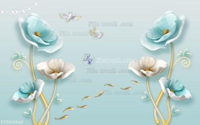 File gốc File in tranh tường 3D FT204540 (in mica) cắt laser