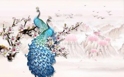 File in mica File in tranh tường 3D FT204628 (ảnh gốc) đẹp