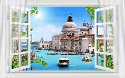 File tranh File in tranh tường 3D FT204684 (ảnh gốc) chi tiết rõ ràng