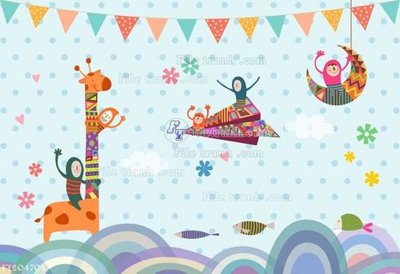 File PSD File in tranh tường 3D FT204705 (gốc) cho in quảng cáo