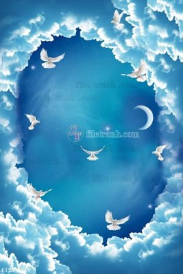 File gốc File in tranh tường 3D FT204749 (bản quyền) cho in ấn