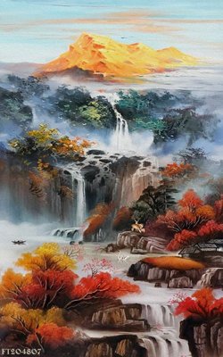 File tranh File in tranh tường 3D FT204807 (bản gốc) treo phòng ăn