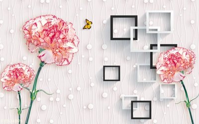 File in mica File in tranh tường 3D FT204898 (bản gốc) siêu trong