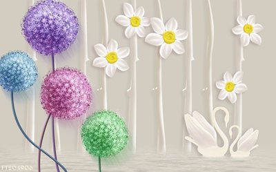 Download file gốc File in tranh tường 3D FT204906 (in mica) logo