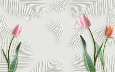 Download file File in tranh tường 3D FT204948 (chuẩn in) File in tranh tường 3D FT204948