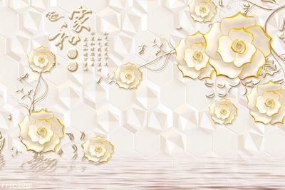 Download file File in tranh tường 3D FT204988 (chuẩn in) chất lượng cao