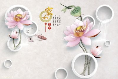 File gốc File in tranh tường 3D FT205019 (phong cách) châu Âu