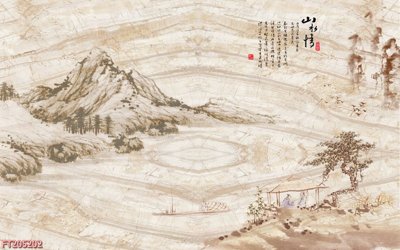 File tranh in trần File in tranh tường 3D FT205202 (ảnh gốc siêu nét)