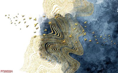 File tranh gốc File in tranh tường 3D FT205224 (bản quyền) file PSD