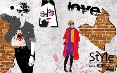 File tranh File in tranh tường 3D FT205261 (gốc) chủ đề trẻ em