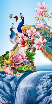 File in ấn File in tranh tường 3D FT205332 (bản gốc) sắc nét