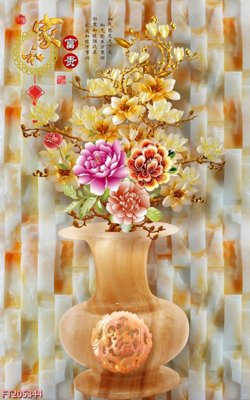 File gốc File in tranh tường 3D FT205344 (in mica) làm bảng hiệu