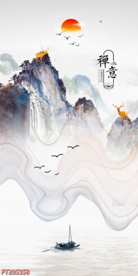 Chi tiết file ảnh File in tranh tường 3D FT205358 sắc nét