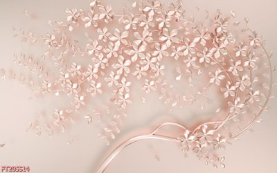 File gốc File in tranh tường 3D FT205514 (phong cách) châu Âu