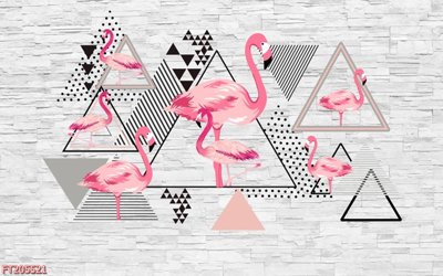 File gốc File in tranh tường 3D FT205521 (ảnh chi tiết) để in ấn