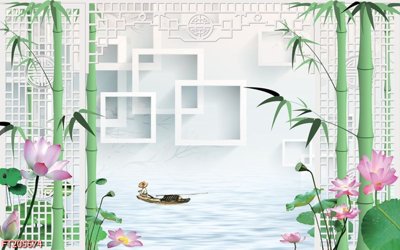 File tranh File in tranh tường 3D FT205674 (ảnh gốc) in trần 3D