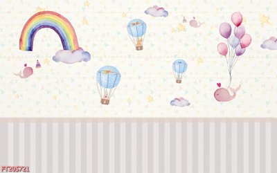 File gốc File in tranh tường 3D FT205721 (chuẩn CMYK) cho nhà in