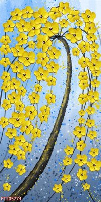 File in lụa File in tranh tường 3D FT205774 (hoa văn) File in tranh tường 3D FT205774