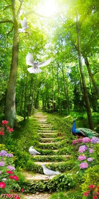 Download file gốc File in tranh tường 3D FT205797 (in mica) trong suốt