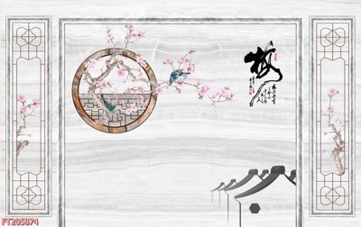 Tải file File in tranh tường 3D FT205874 (gốc) làm file in ấn