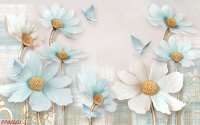 Tải file gốc File in tranh tường 3D FT205951 (in khổ lớn) không vỡ