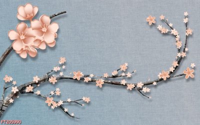 Hình ảnh file gốc File in tranh tường 3D FT205990 cho in UV