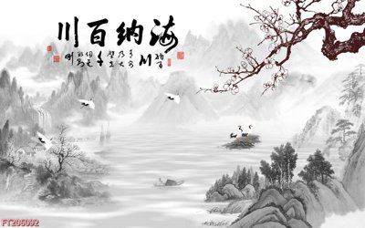 File in ấn File in tranh tường 3D FT206092 (bản gốc) cao cấp