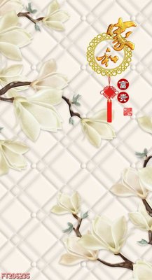 File tranh File in tranh tường 3D FT206235 (gốc) chủ đề tĩnh vật