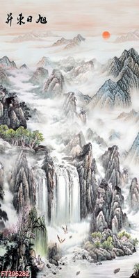 Tải file gốc File in tranh tường 3D FT206282 (in khổ lớn) không mờ