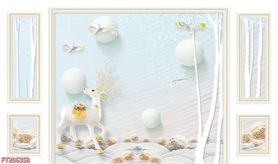 Tệp tin gốc File in tranh tường 3D FT206358 (chất lượng cao) File in tranh tường 3D FT206358