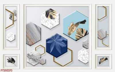 Ảnh mô tả file gốc in mica File in tranh tường 3D FT206373