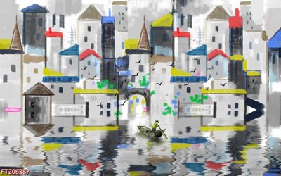 Tải file File in tranh tường 3D FT206387 (ảnh gốc) file TIFF