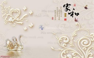 Download file gốc File in tranh tường 3D FT206434 (dùng cho in ấn)