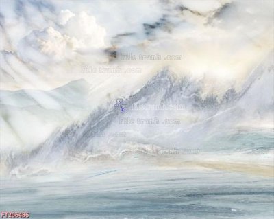 Hình ảnh file gốc File in tranh tường 3D FT206486 cho in UV