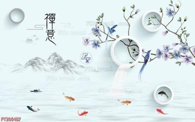 Download file gốc File in tranh tường 3D FT206487 (dùng cho in ấn)