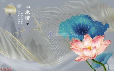 Tải file gốc File in tranh tường 3D FT206510 (để in lụa)