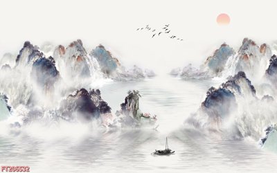 Download file File in tranh tường 3D FT206532 (chuẩn in) File in tranh tường 3D FT206532