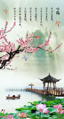 Download file gốc File in tranh tường 3D FT206617 (in mica) trang trí