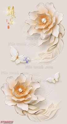 File tranh File in tranh tường 3D FT206637 (ảnh gốc) in trần nhà