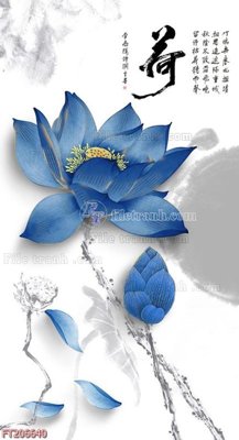 Tệp tin gốc File in tranh tường 3D FT206640 (dùng cho in) File in tranh tường 3D FT206640